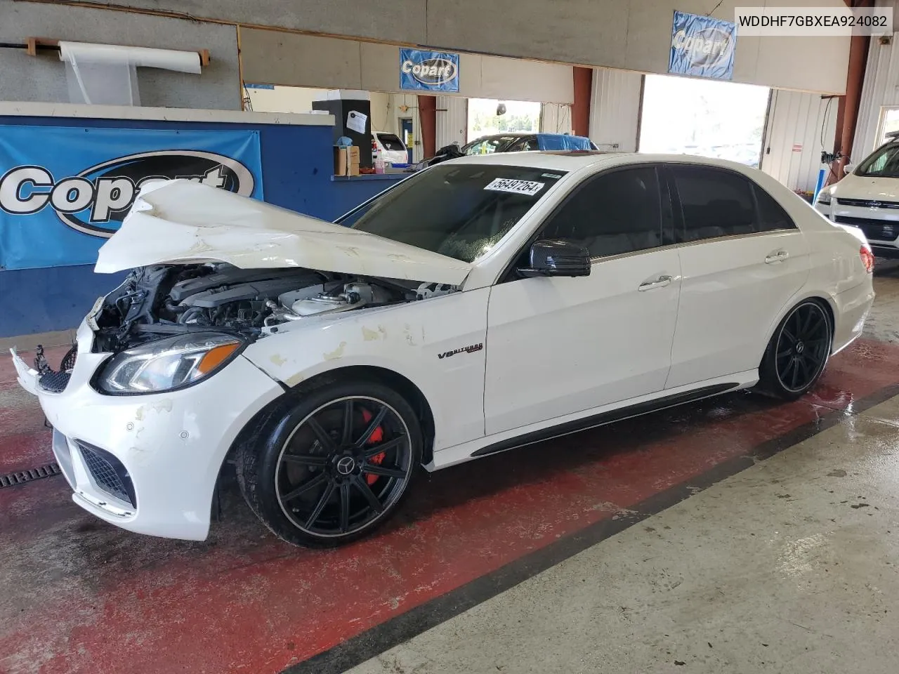 2014 Mercedes-Benz E 63 Amg-S VIN: WDDHF7GBXEA924082 Lot: 56497264