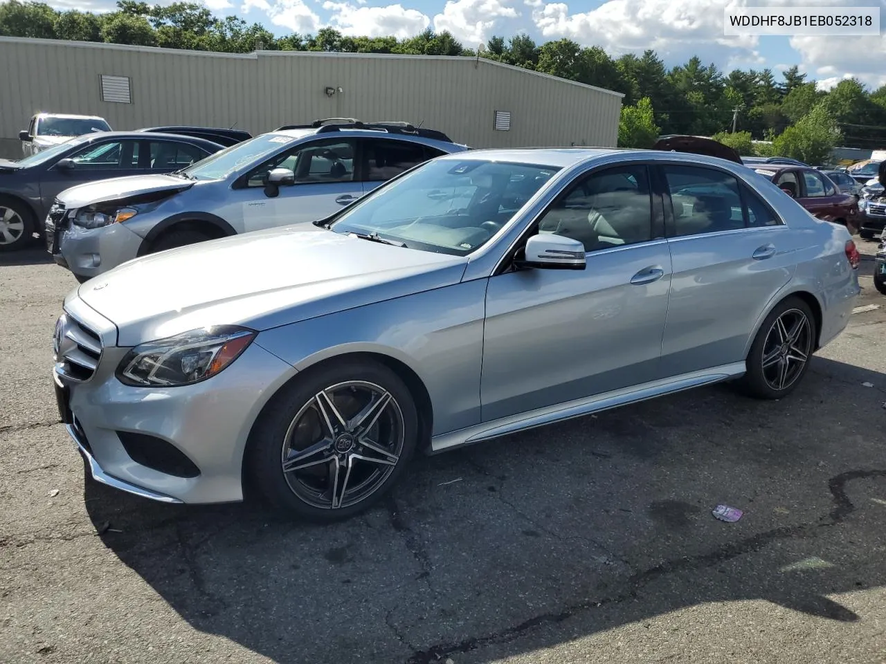 2014 Mercedes-Benz E 350 4Matic VIN: WDDHF8JB1EB052318 Lot: 60081654