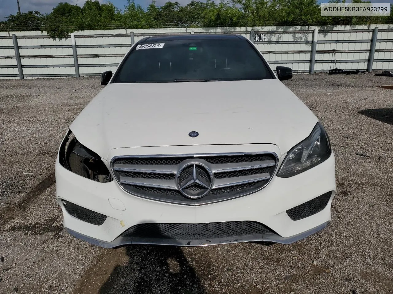 2014 Mercedes-Benz E 350 VIN: WDDHF5KB3EA923299 Lot: 60306724