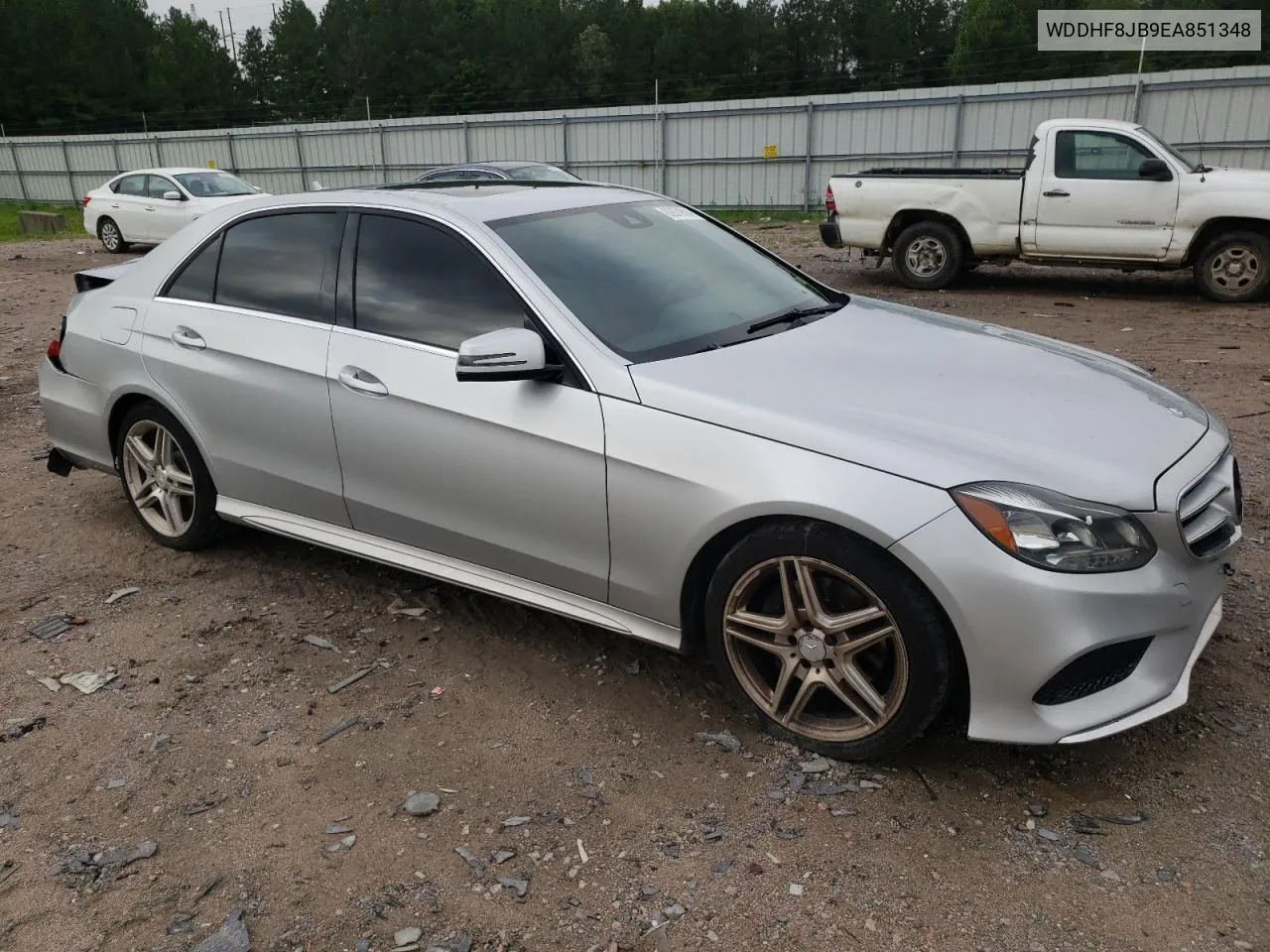 2014 Mercedes-Benz E 350 4Matic VIN: WDDHF8JB9EA851348 Lot: 62671614