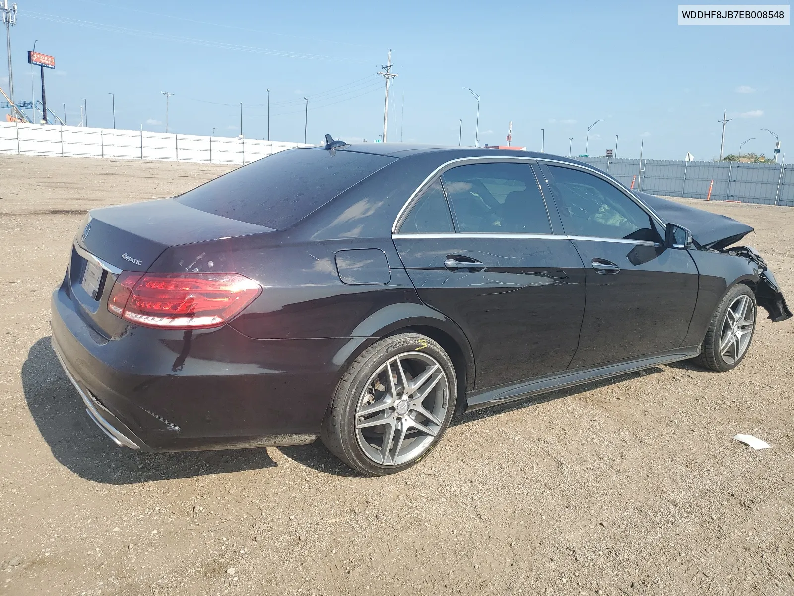 2014 Mercedes-Benz E 350 4Matic VIN: WDDHF8JB7EB008548 Lot: 62904594