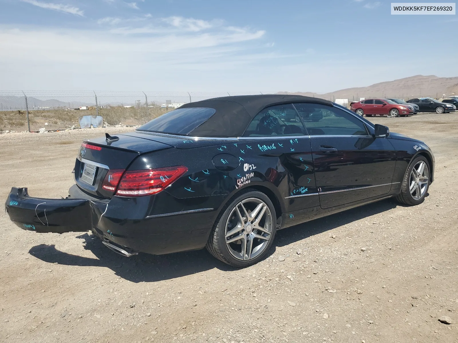 2014 Mercedes-Benz E 350 VIN: WDDKK5KF7EF269320 Lot: 66580934