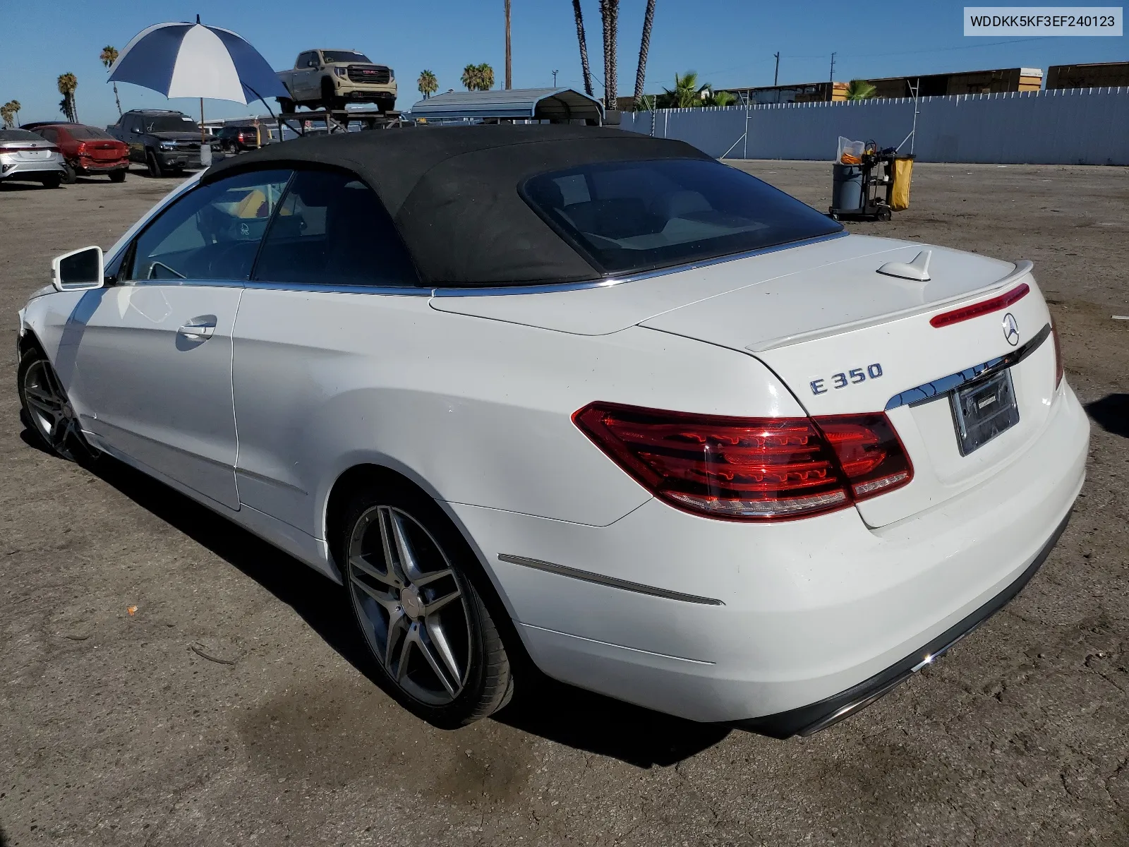 2014 Mercedes-Benz E 350 VIN: WDDKK5KF3EF240123 Lot: 66736414