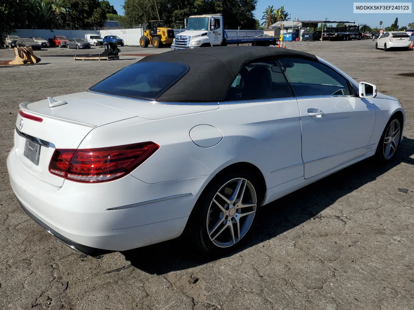 2014 Mercedes-Benz E 350 VIN: WDDKK5KF3EF240123 Lot: 66736414