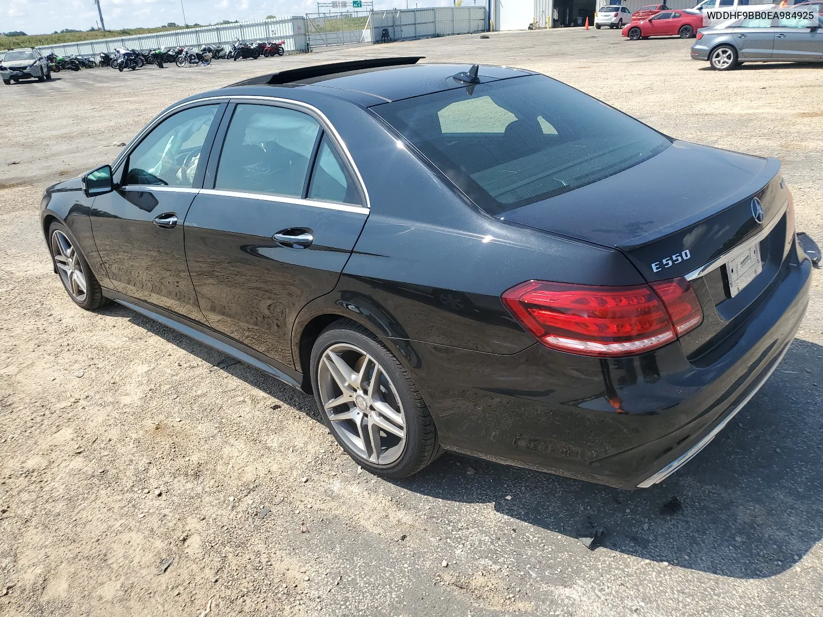 2014 Mercedes-Benz E 550 4Matic VIN: WDDHF9BB0EA984925 Lot: 66736744