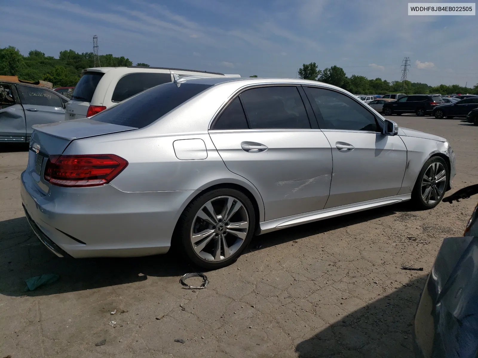 2014 Mercedes-Benz E 350 4Matic VIN: WDDHF8JB4EB022505 Lot: 67402684