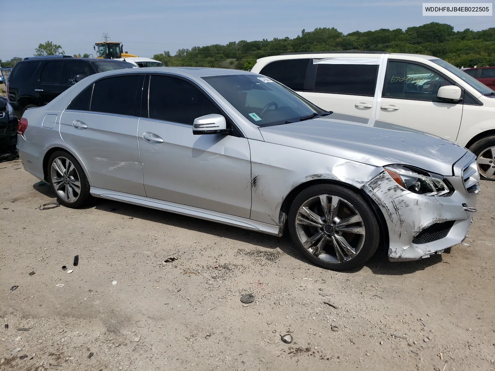 2014 Mercedes-Benz E 350 4Matic VIN: WDDHF8JB4EB022505 Lot: 67402684