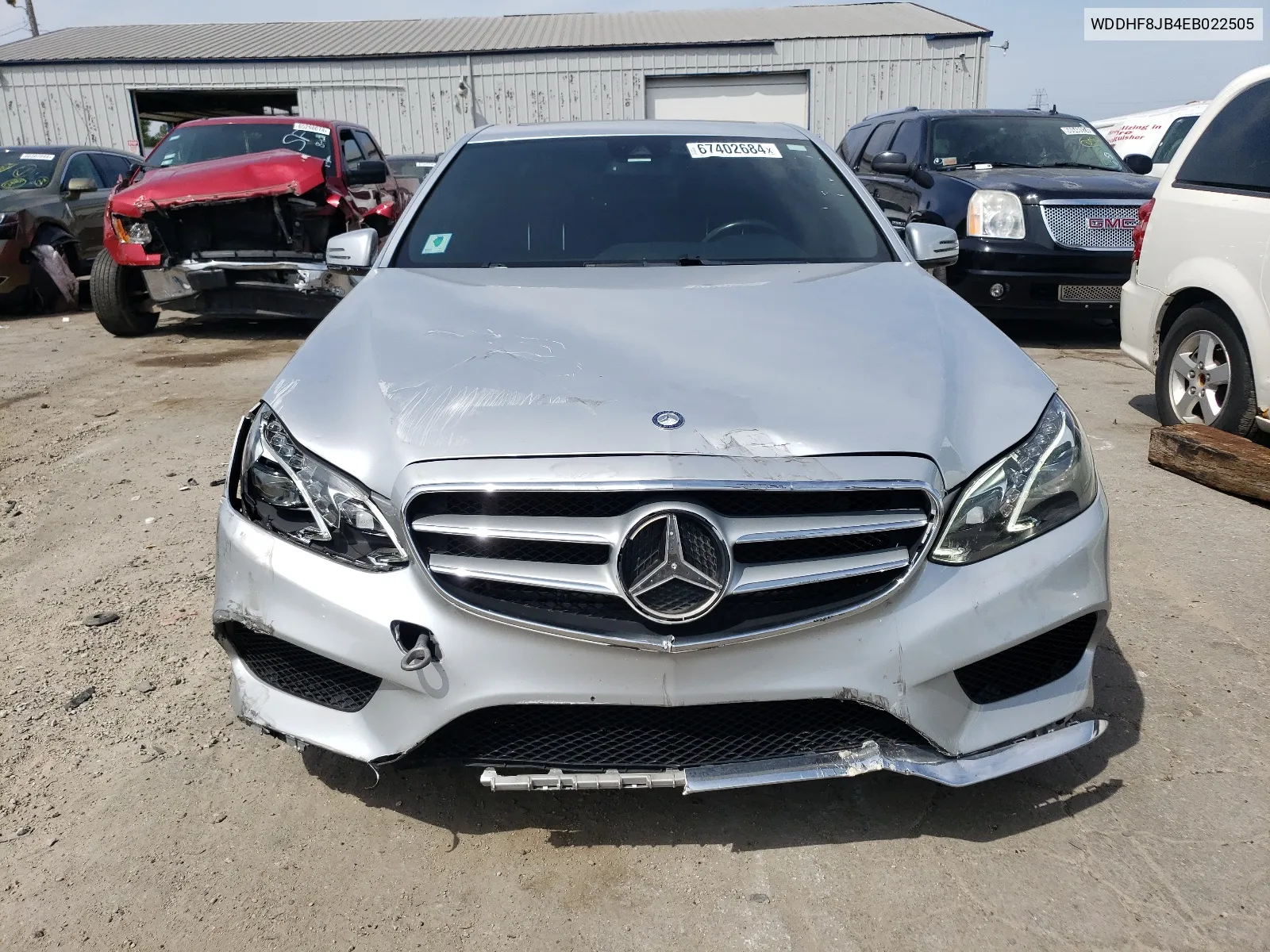 2014 Mercedes-Benz E 350 4Matic VIN: WDDHF8JB4EB022505 Lot: 67402684