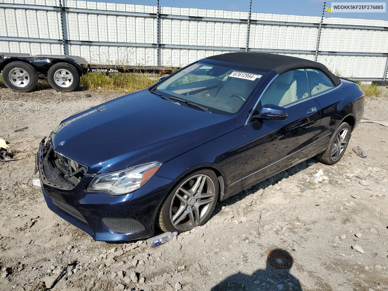 2014 Mercedes-Benz E 350 VIN: WDDKK5KF2EF276885 Lot: 67612994