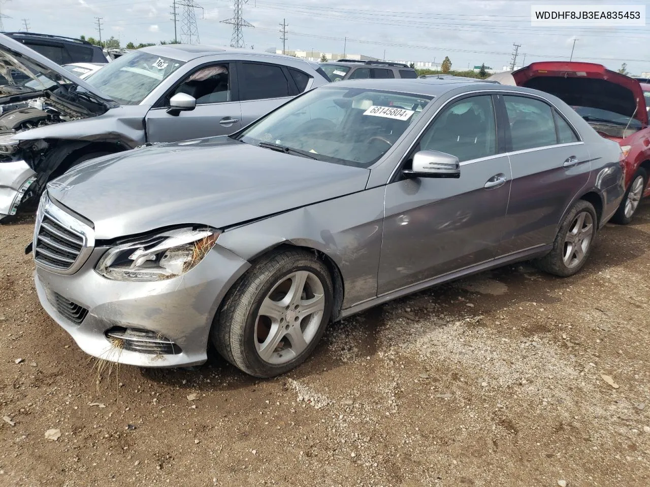 2014 Mercedes-Benz E 350 4Matic VIN: WDDHF8JB3EA835453 Lot: 68145804