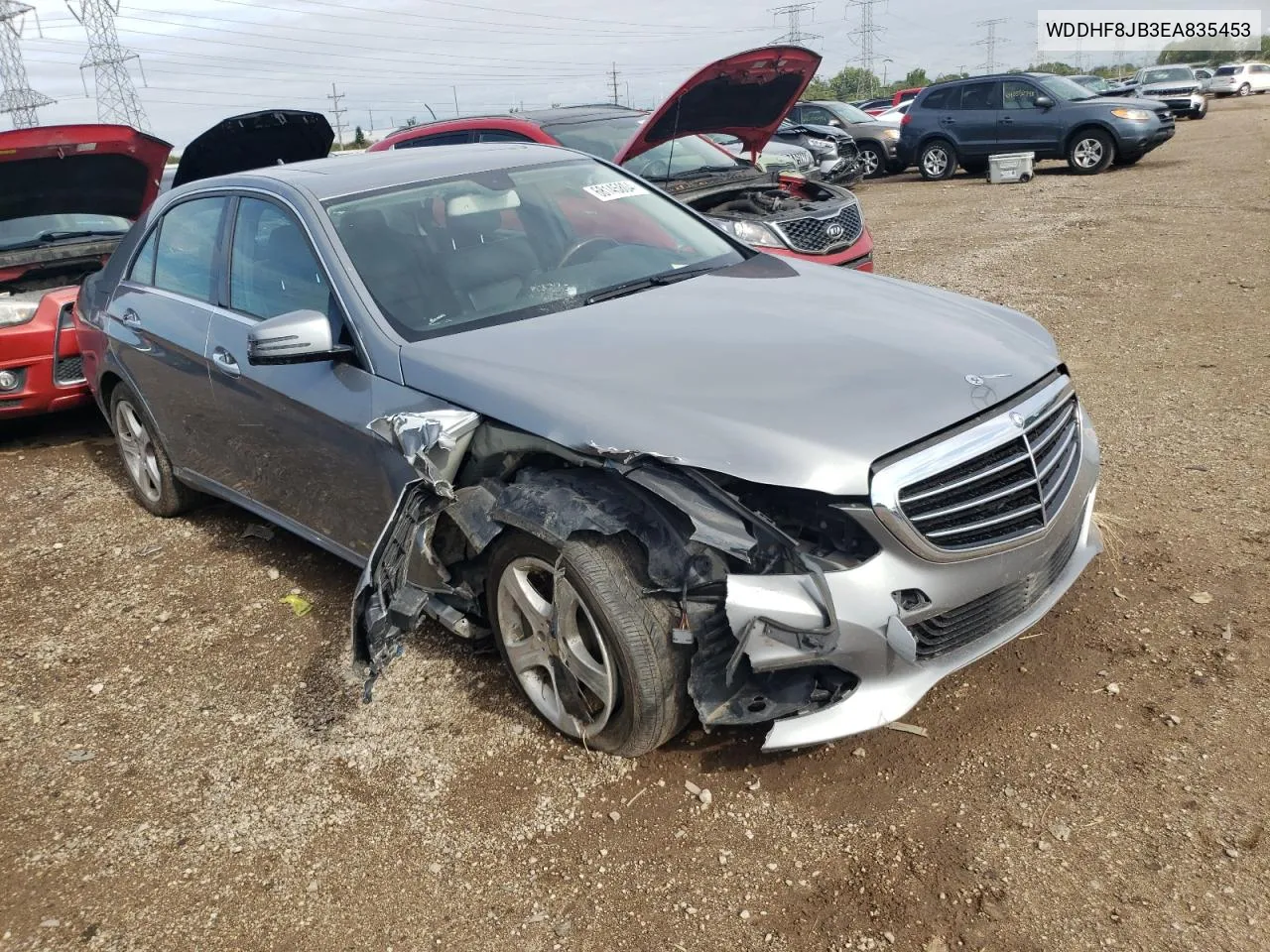 2014 Mercedes-Benz E 350 4Matic VIN: WDDHF8JB3EA835453 Lot: 68145804