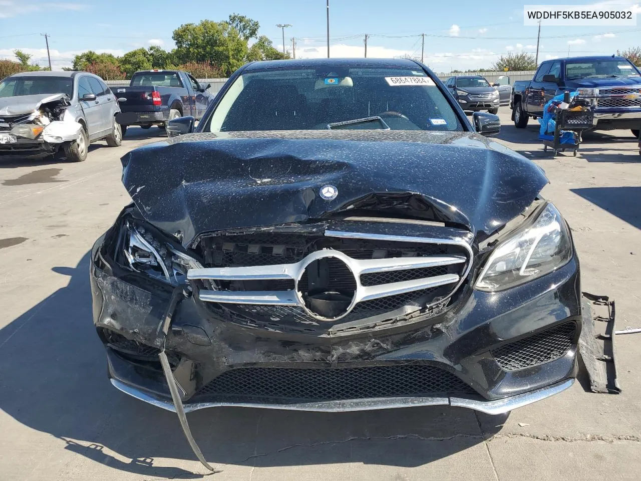 2014 Mercedes-Benz E 350 VIN: WDDHF5KB5EA905032 Lot: 68647884