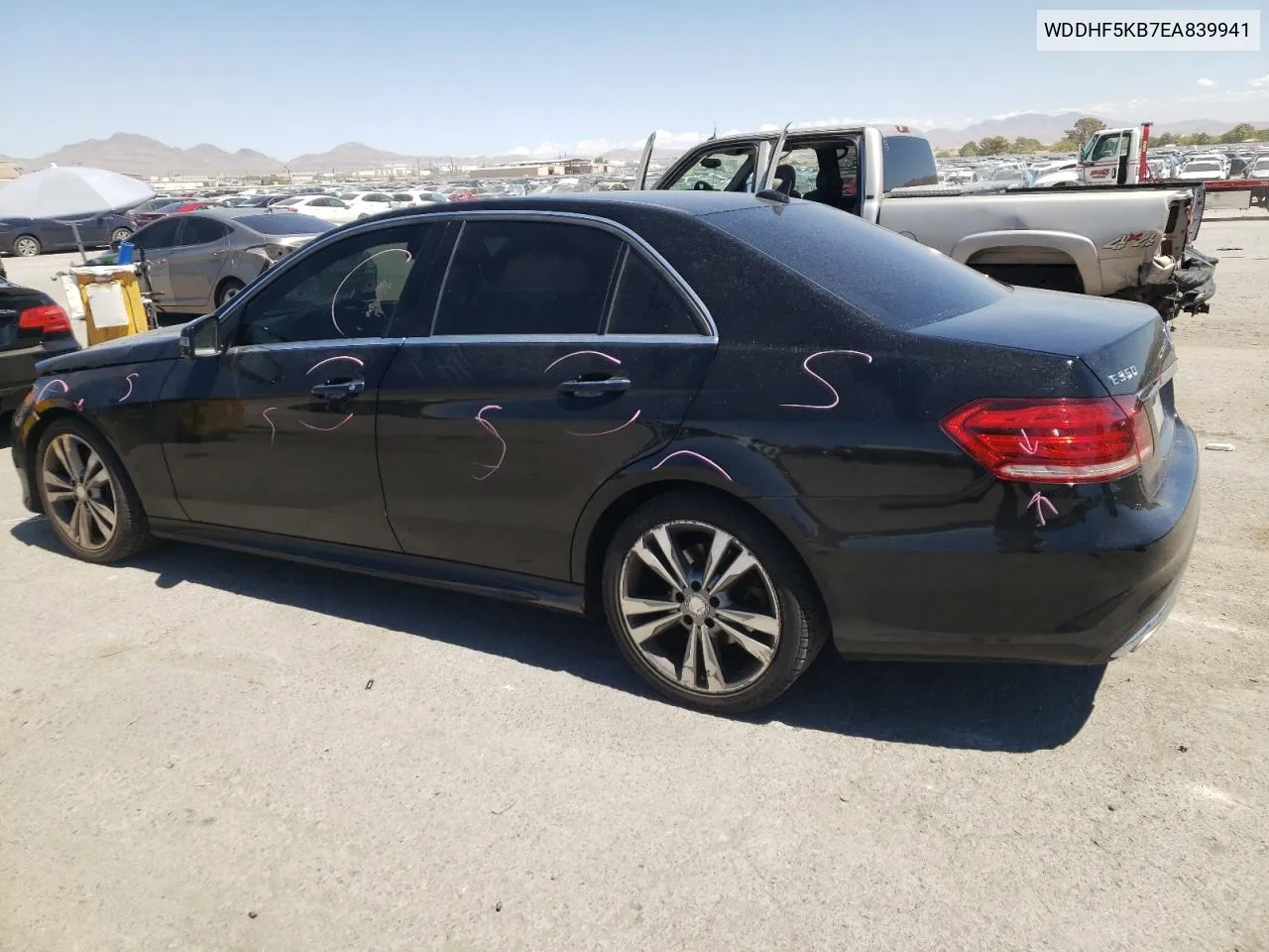 2014 Mercedes-Benz E 350 VIN: WDDHF5KB7EA839941 Lot: 68858004