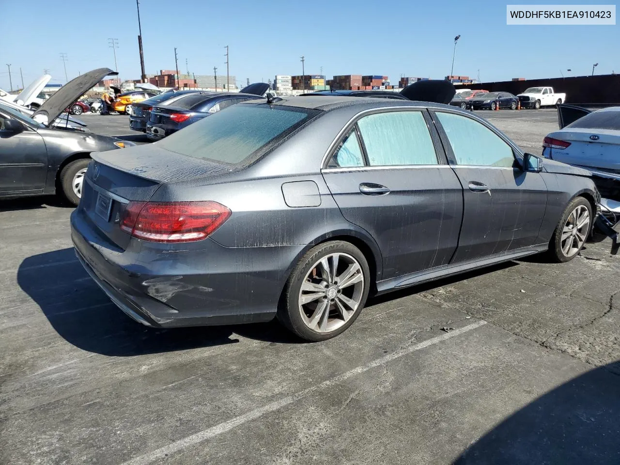 2014 Mercedes-Benz E 350 VIN: WDDHF5KB1EA910423 Lot: 69505594