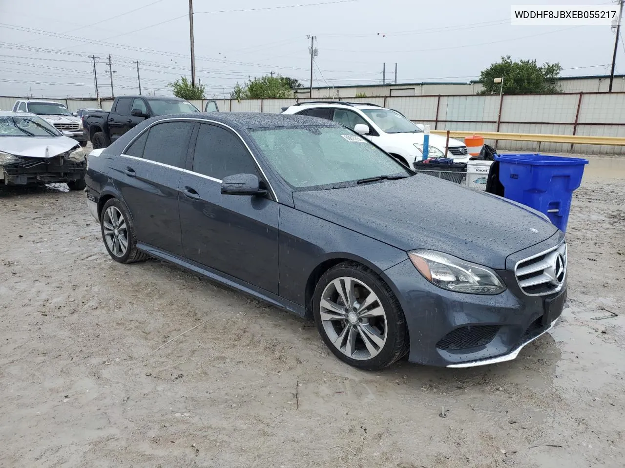 2014 Mercedes-Benz E 350 4Matic VIN: WDDHF8JBXEB055217 Lot: 69615554