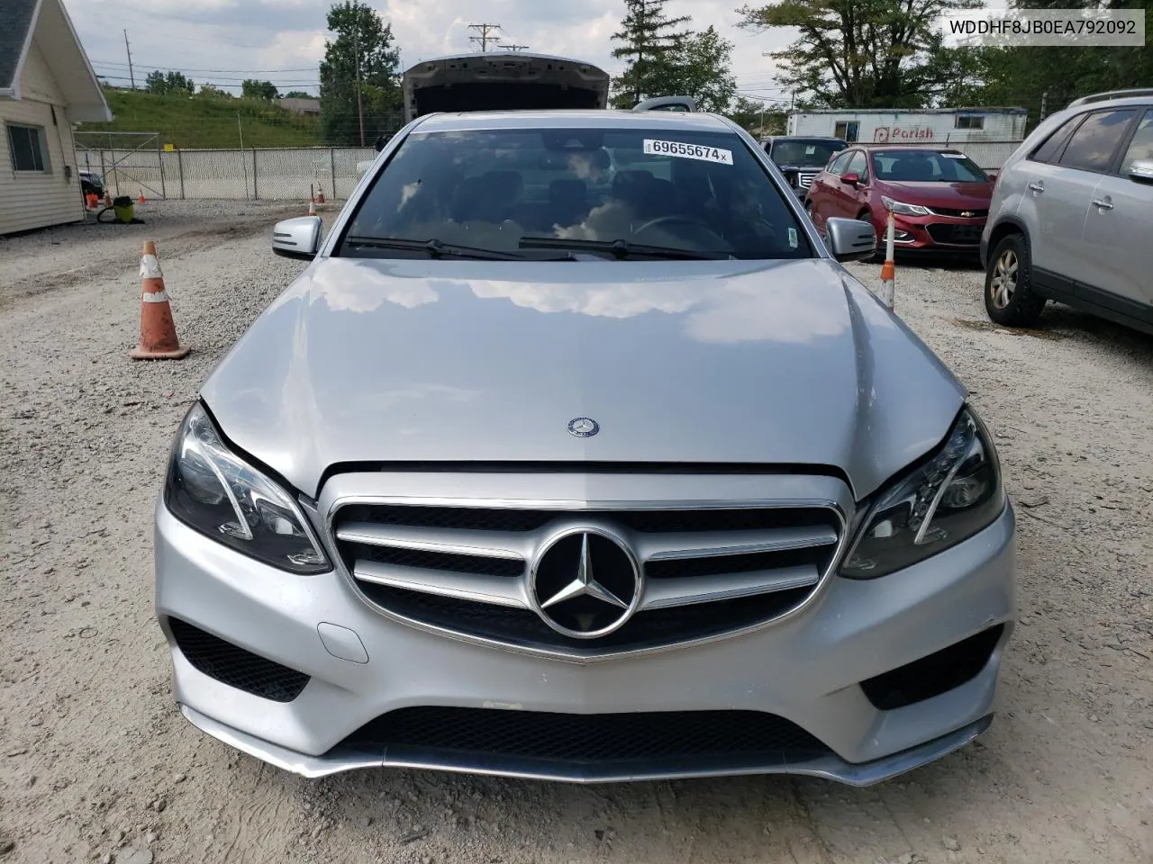 2014 Mercedes-Benz E 350 4Matic VIN: WDDHF8JB0EA792092 Lot: 69655674