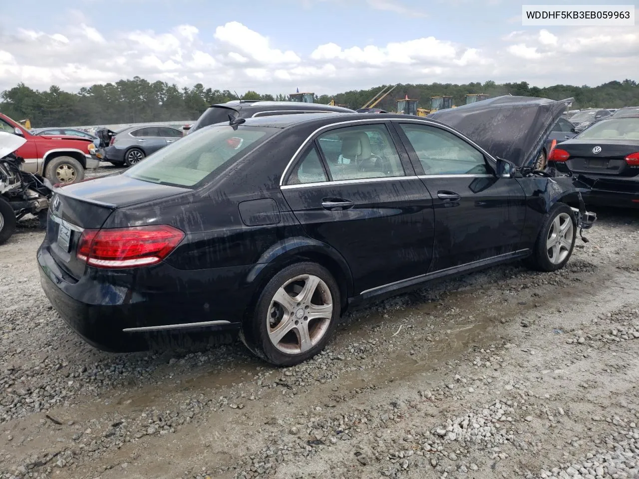 2014 Mercedes-Benz E 350 VIN: WDDHF5KB3EB059963 Lot: 70694804