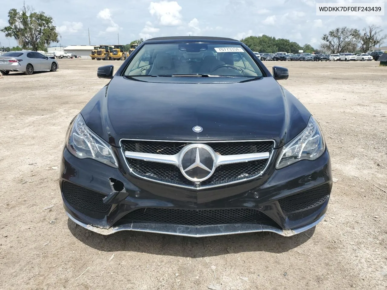 2014 Mercedes-Benz E 550 VIN: WDDKK7DF0EF243439 Lot: 70773334