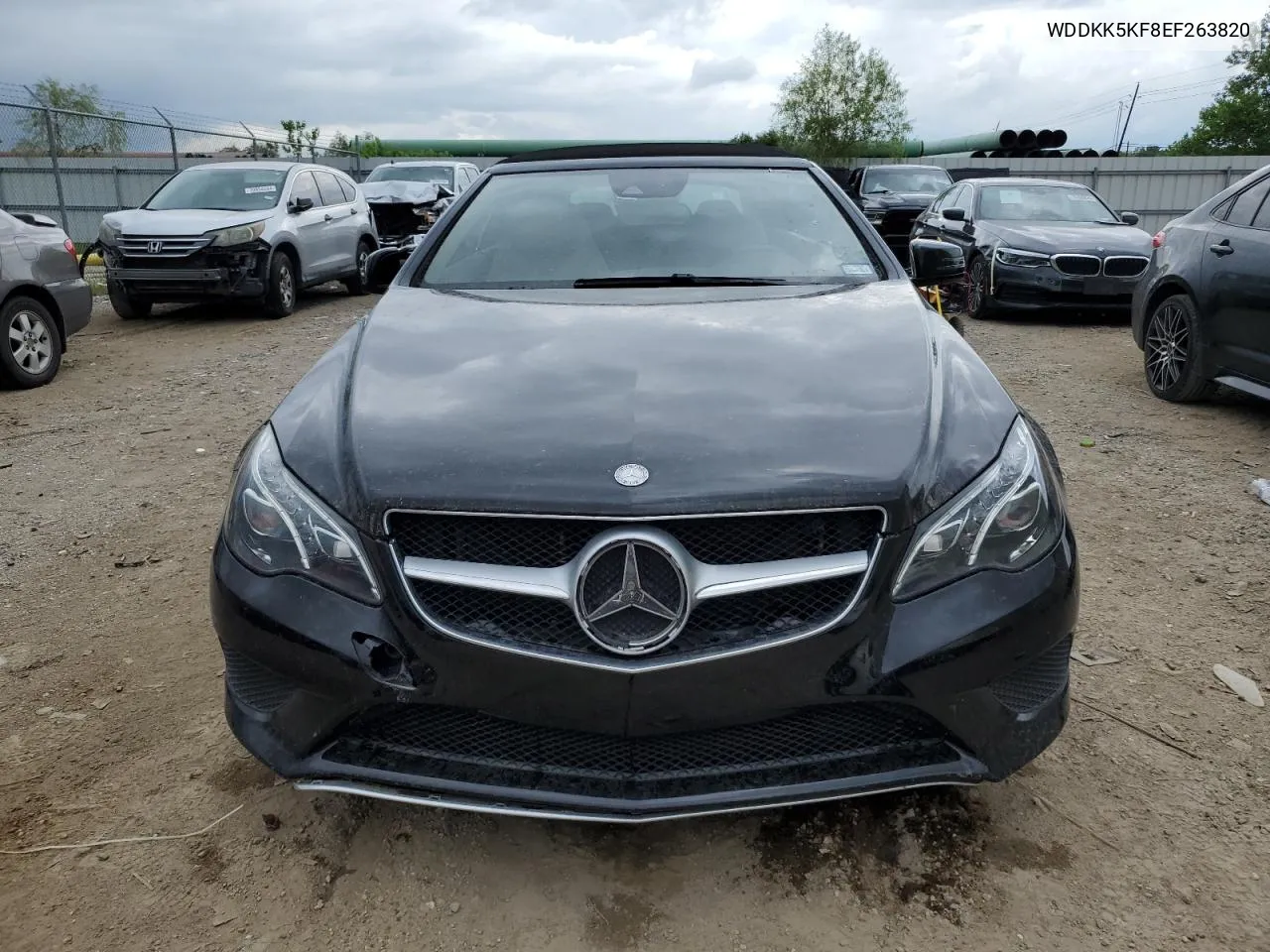 2014 Mercedes-Benz E 350 VIN: WDDKK5KF8EF263820 Lot: 70857074