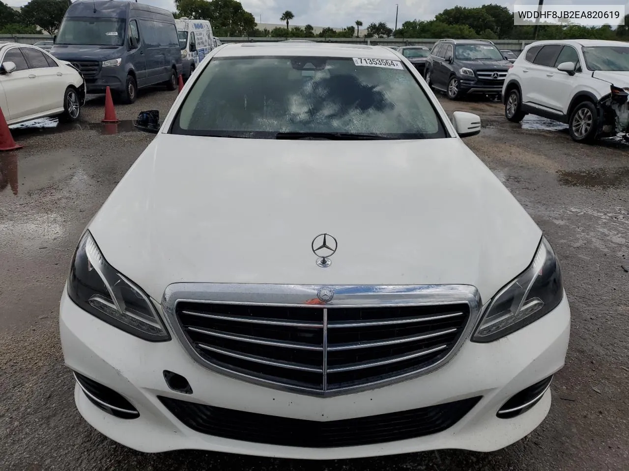 2014 Mercedes-Benz E 350 4Matic VIN: WDDHF8JB2EA820619 Lot: 71353564