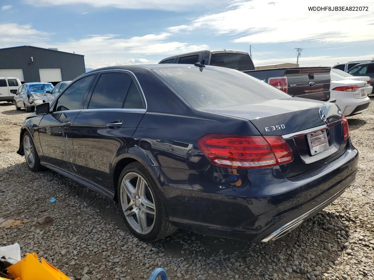 2014 Mercedes-Benz E 350 4Matic VIN: WDDHF8JB3EA822072 Lot: 72221914