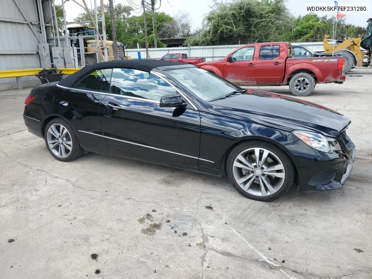 2014 Mercedes-Benz E 350 VIN: WDDKK5KF7EF231280 Lot: 72641484