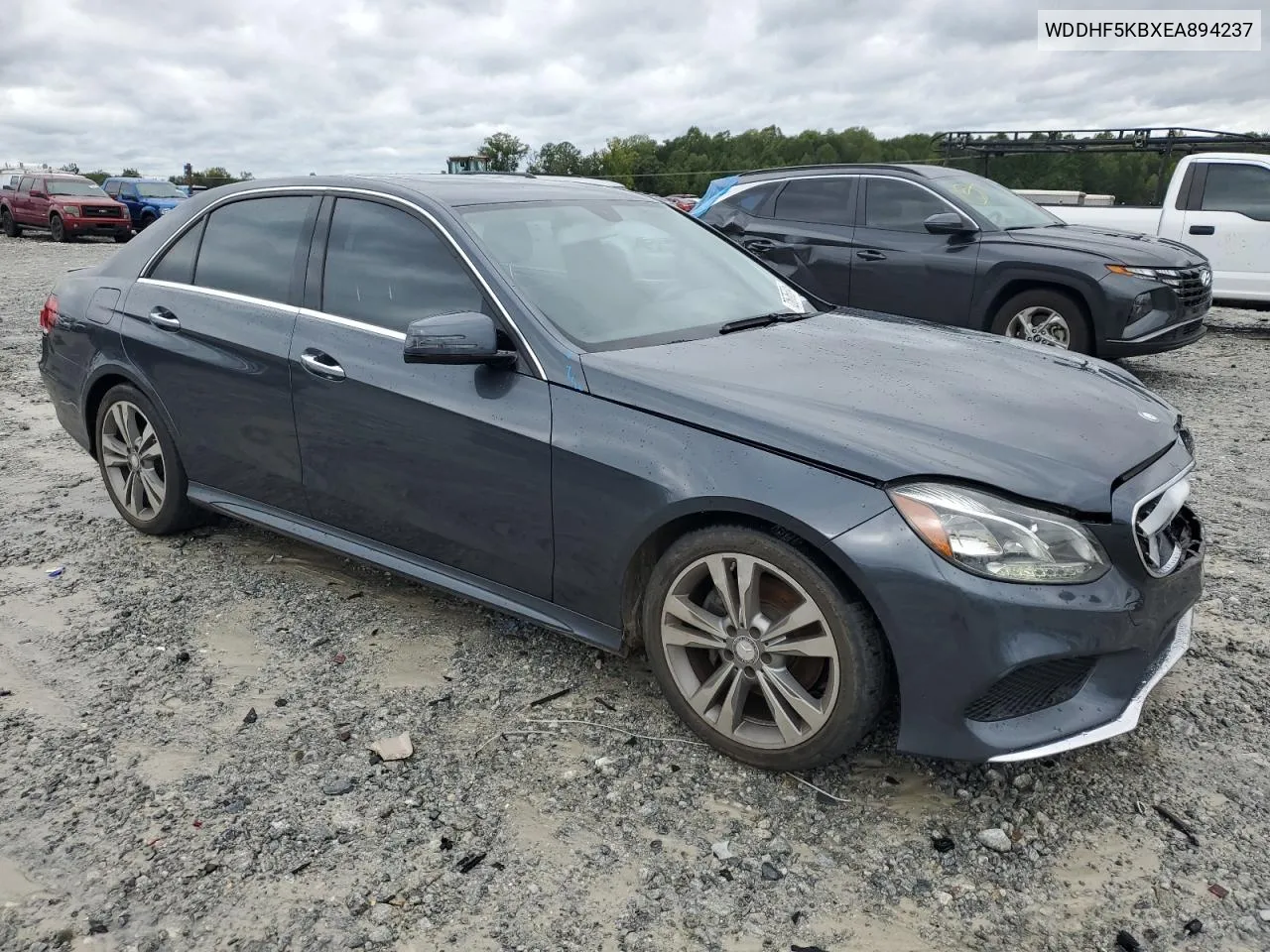 2014 Mercedes-Benz E 350 VIN: WDDHF5KBXEA894237 Lot: 72676834