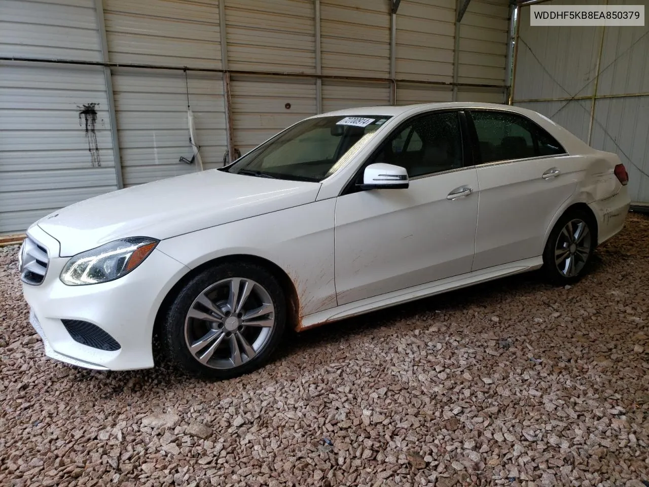 2014 Mercedes-Benz E 350 VIN: WDDHF5KB8EA850379 Lot: 72700914