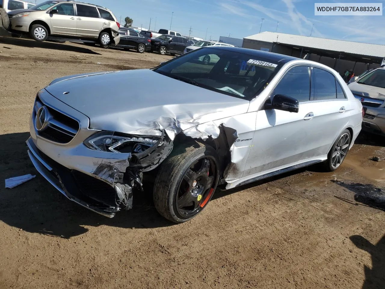 2014 Mercedes-Benz E 63 Amg-S VIN: WDDHF7GB7EA883264 Lot: 72799164