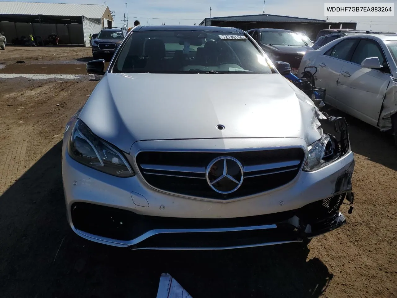 2014 Mercedes-Benz E 63 Amg-S VIN: WDDHF7GB7EA883264 Lot: 72799164