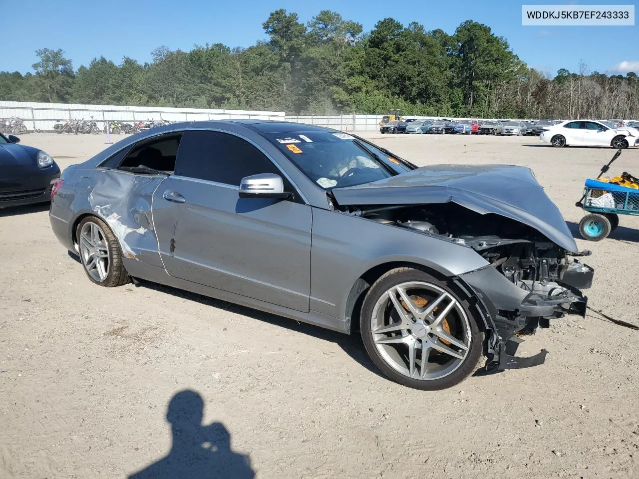 2014 Mercedes-Benz E 350 VIN: WDDKJ5KB7EF243333 Lot: 72949514