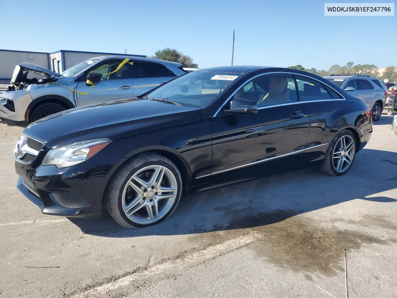 2014 Mercedes-Benz E 350 VIN: WDDKJ5KB1EF247796 Lot: 72954614