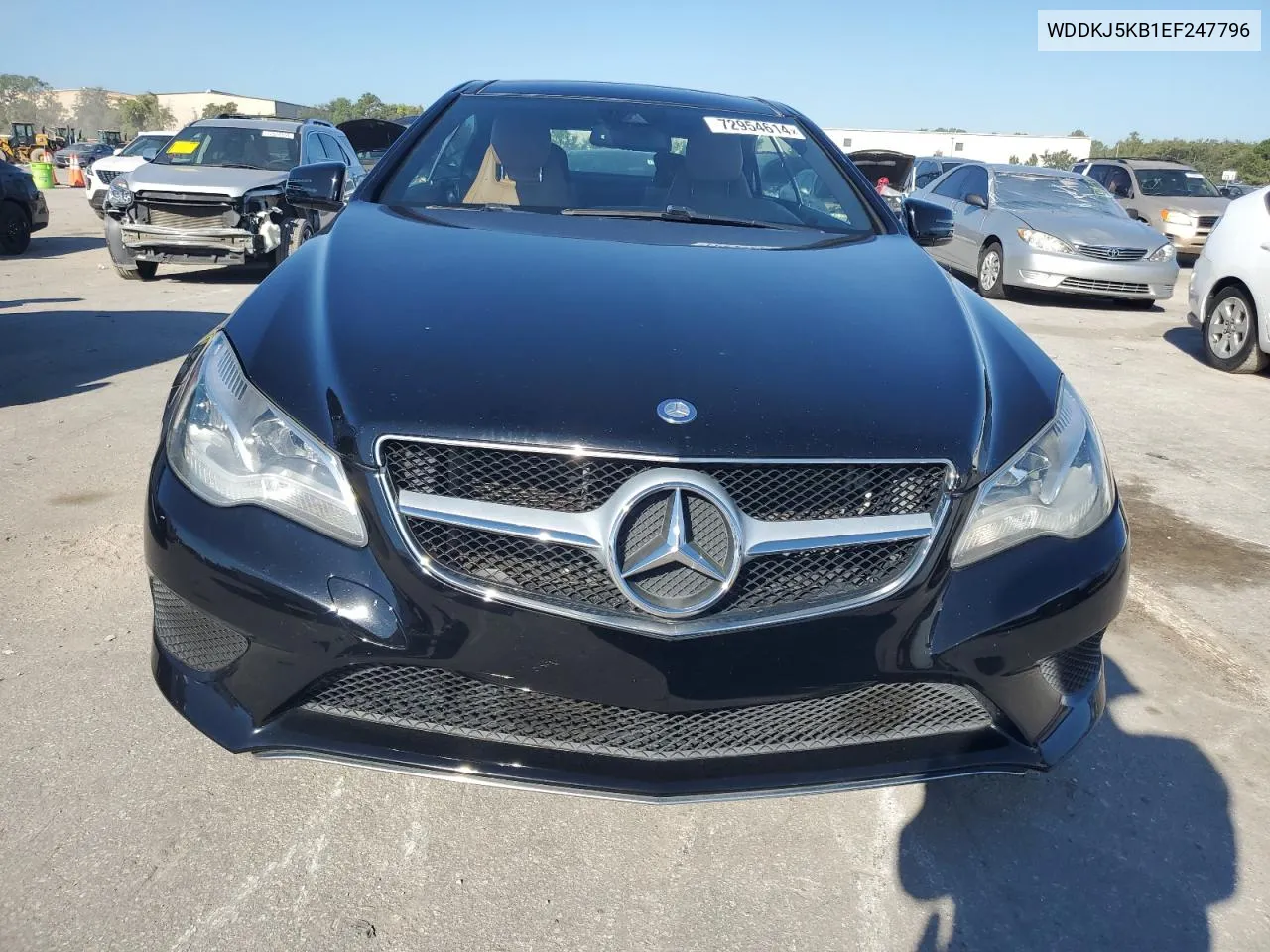 2014 Mercedes-Benz E 350 VIN: WDDKJ5KB1EF247796 Lot: 72954614