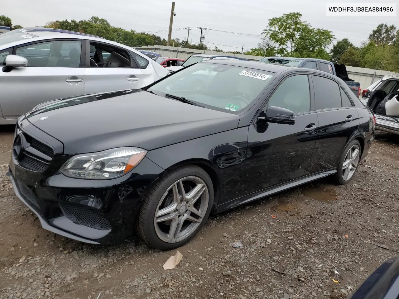 2014 Mercedes-Benz E 350 4Matic VIN: WDDHF8JB8EA884986 Lot: 73165514