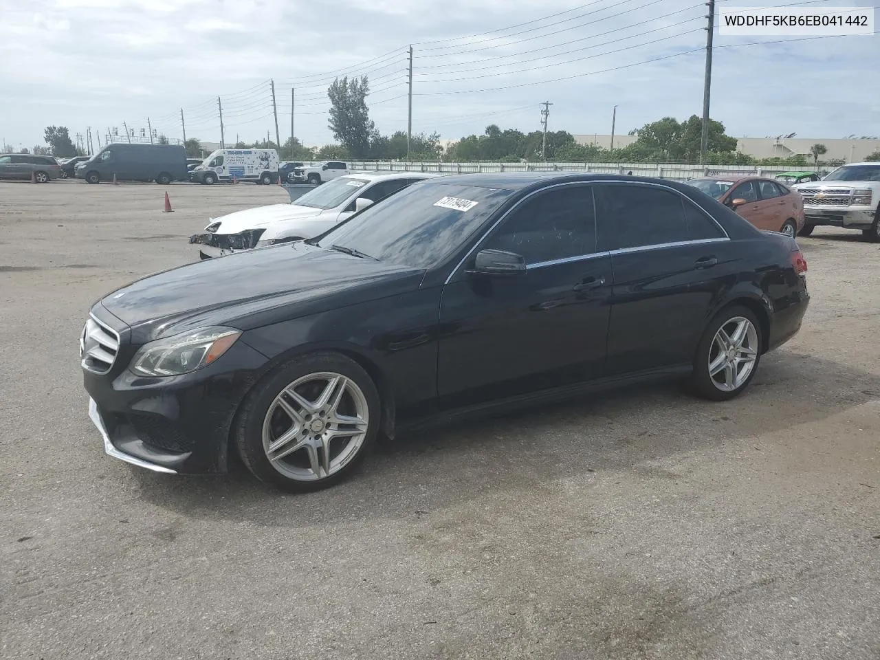 2014 Mercedes-Benz E 350 VIN: WDDHF5KB6EB041442 Lot: 73179404