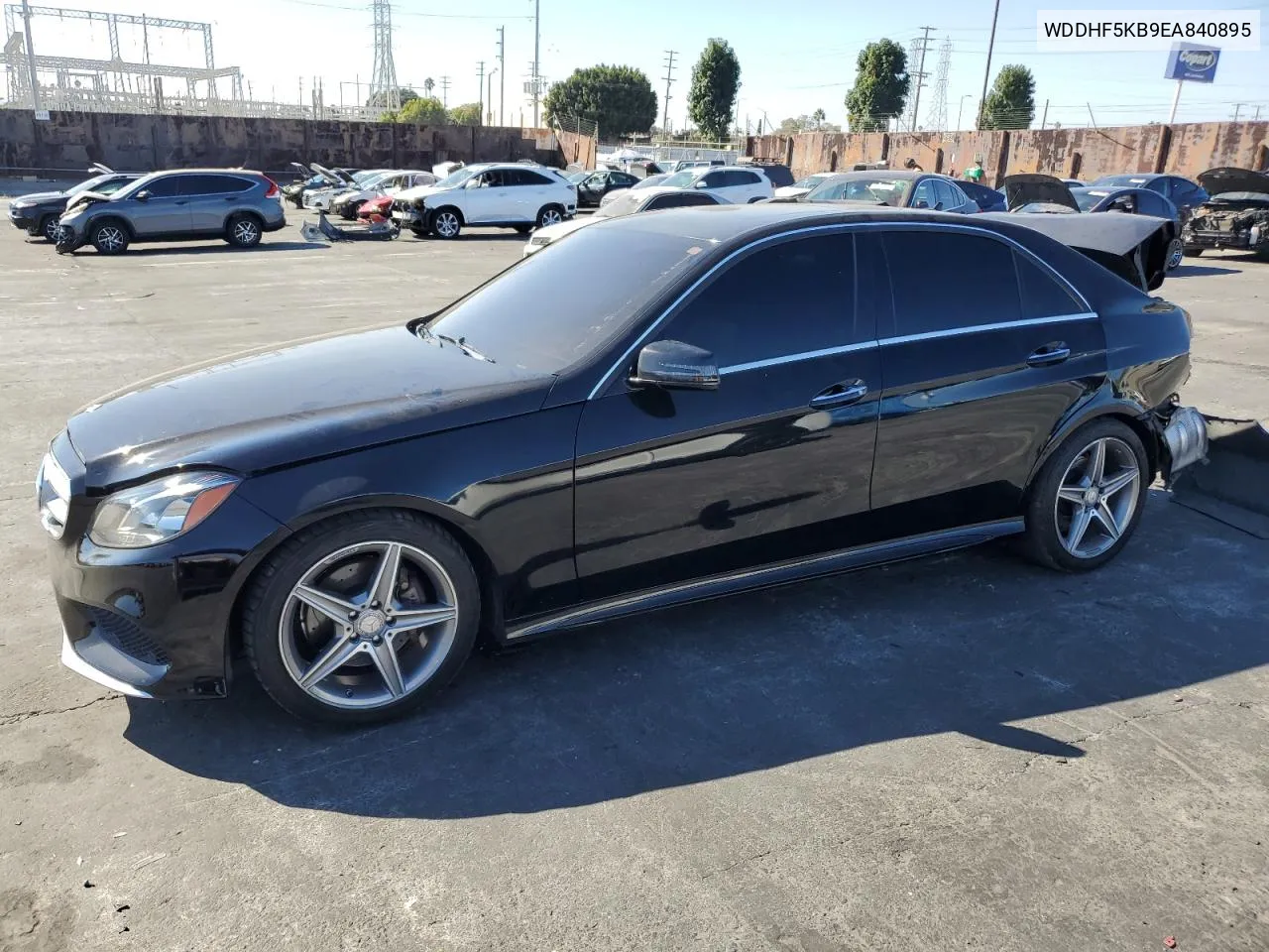 2014 Mercedes-Benz E 350 VIN: WDDHF5KB9EA840895 Lot: 73249444