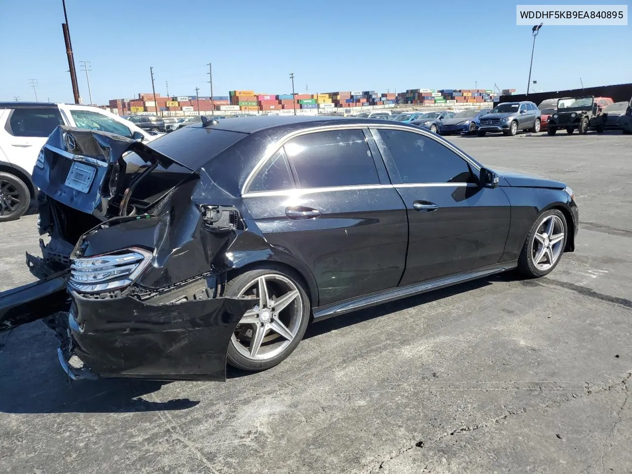 2014 Mercedes-Benz E 350 VIN: WDDHF5KB9EA840895 Lot: 73249444