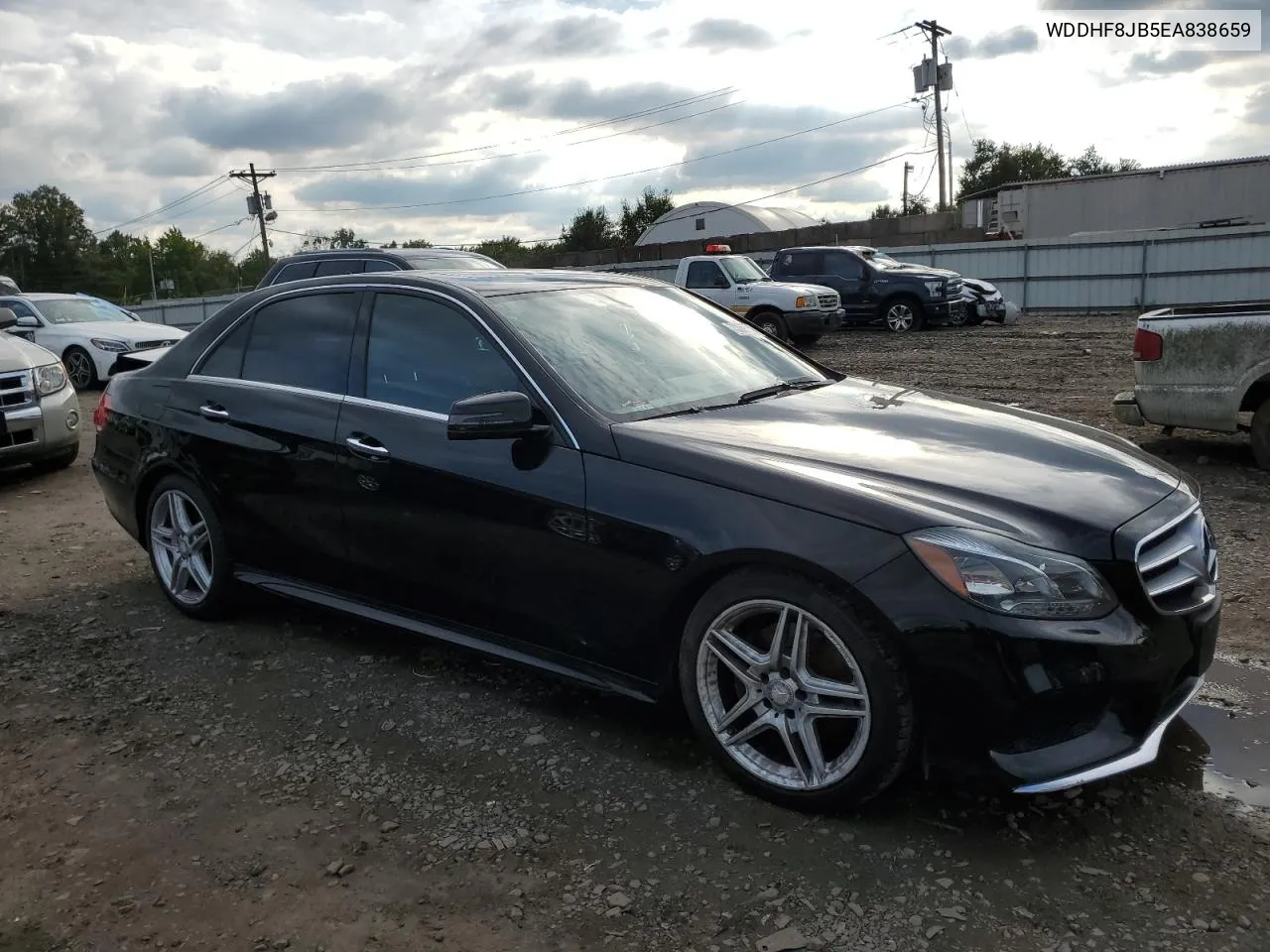 2014 Mercedes-Benz E 350 4Matic VIN: WDDHF8JB5EA838659 Lot: 73369764