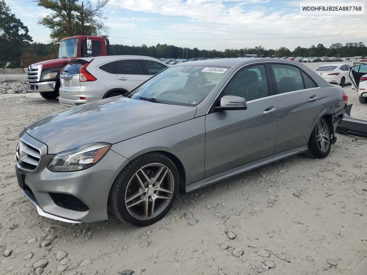 2014 Mercedes-Benz E 350 4Matic VIN: WDDHF8JB2EA887768 Lot: 73526204