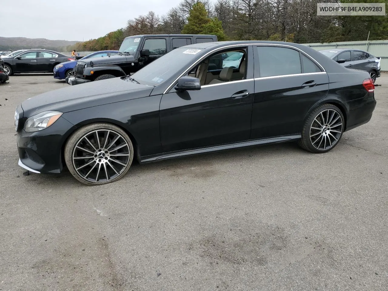 2014 Mercedes-Benz E 400 Hybrid VIN: WDDHF9FB4EA909283 Lot: 73703584