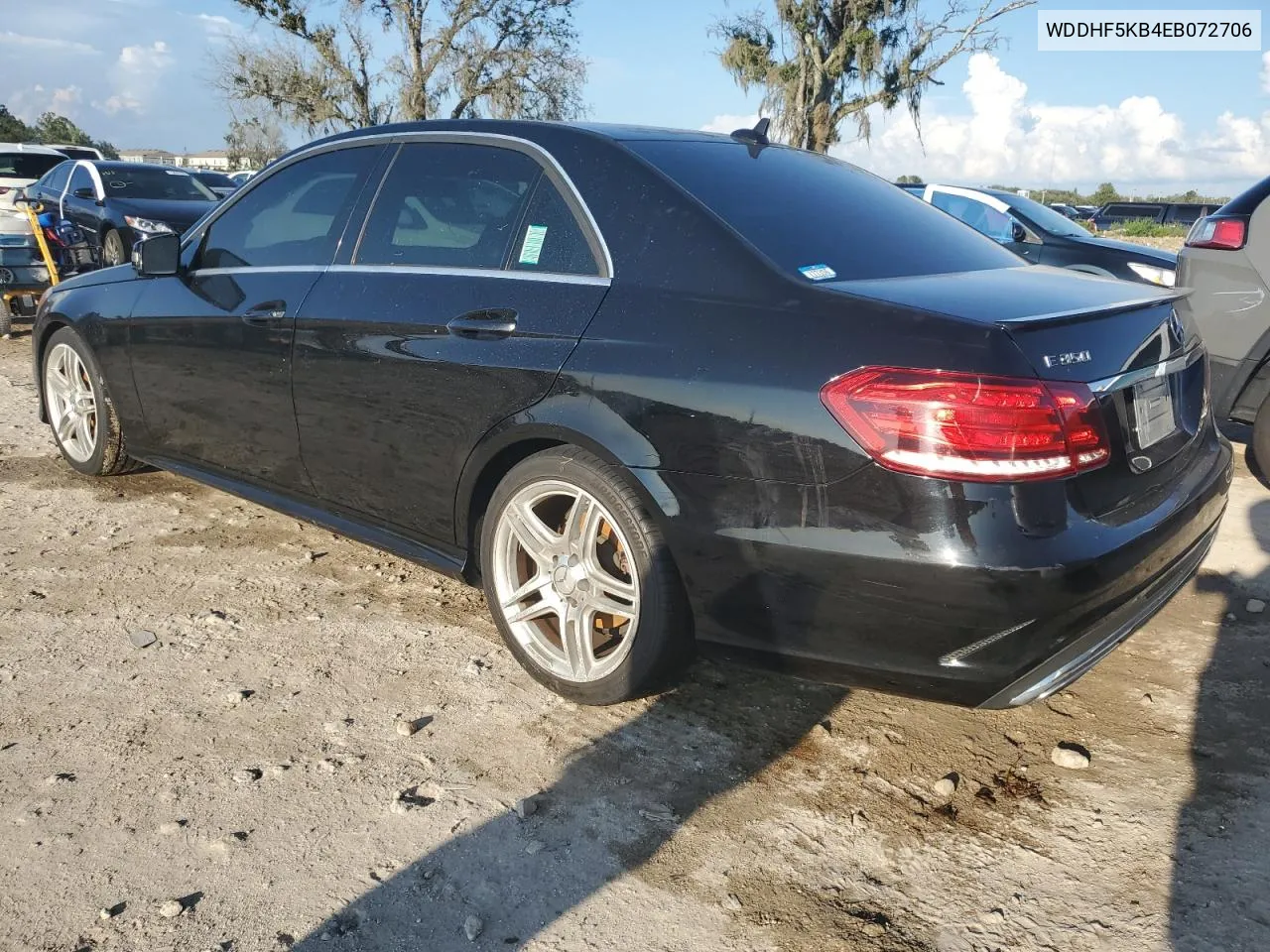 2014 Mercedes-Benz E 350 VIN: WDDHF5KB4EB072706 Lot: 73751644