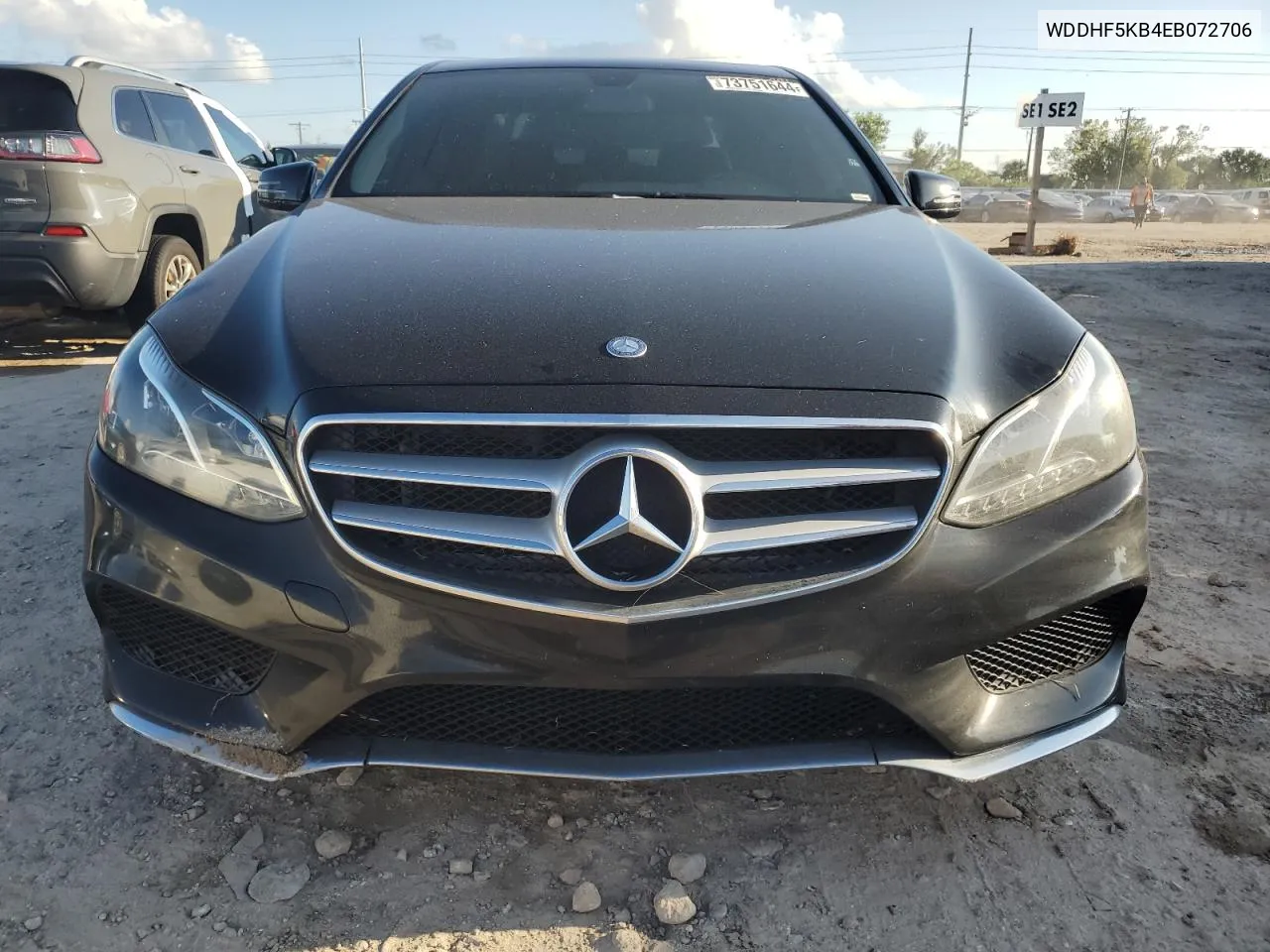 2014 Mercedes-Benz E 350 VIN: WDDHF5KB4EB072706 Lot: 73751644