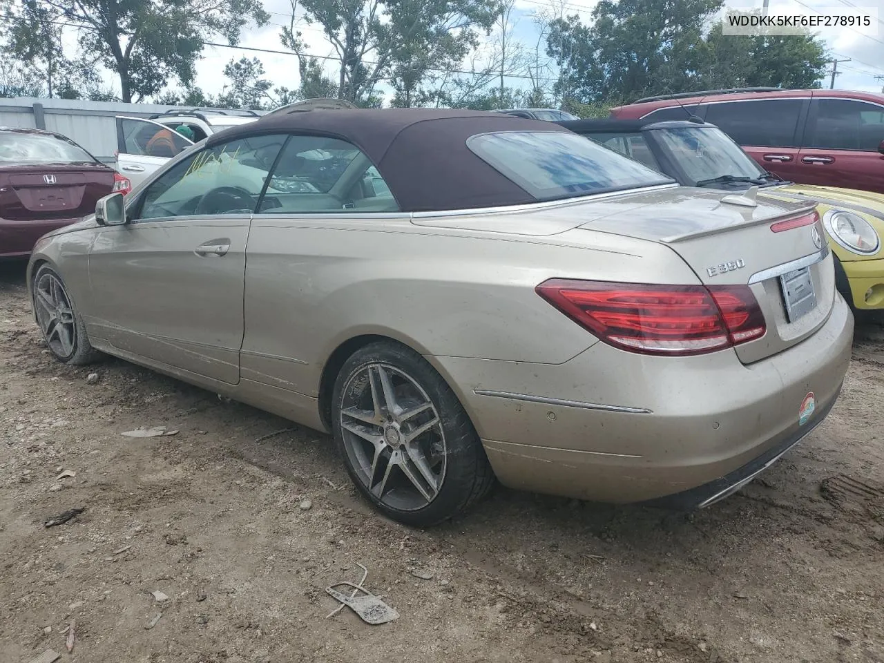 2014 Mercedes-Benz E 350 VIN: WDDKK5KF6EF278915 Lot: 73855314