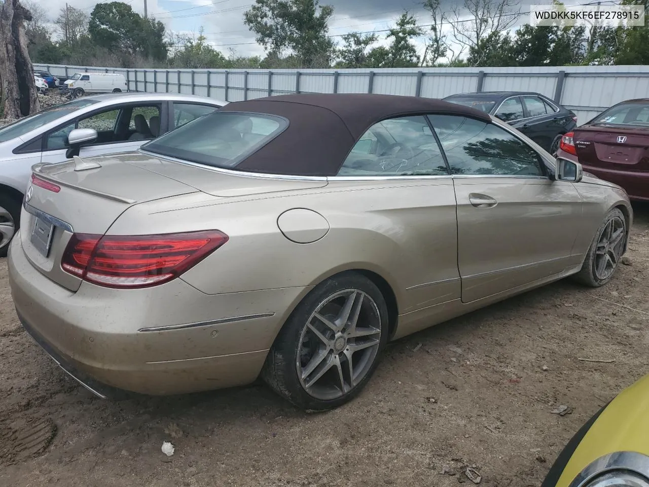 2014 Mercedes-Benz E 350 VIN: WDDKK5KF6EF278915 Lot: 73855314