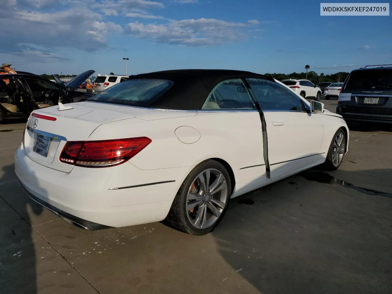 2014 Mercedes-Benz E 350 VIN: WDDKK5KFXEF247019 Lot: 73884944