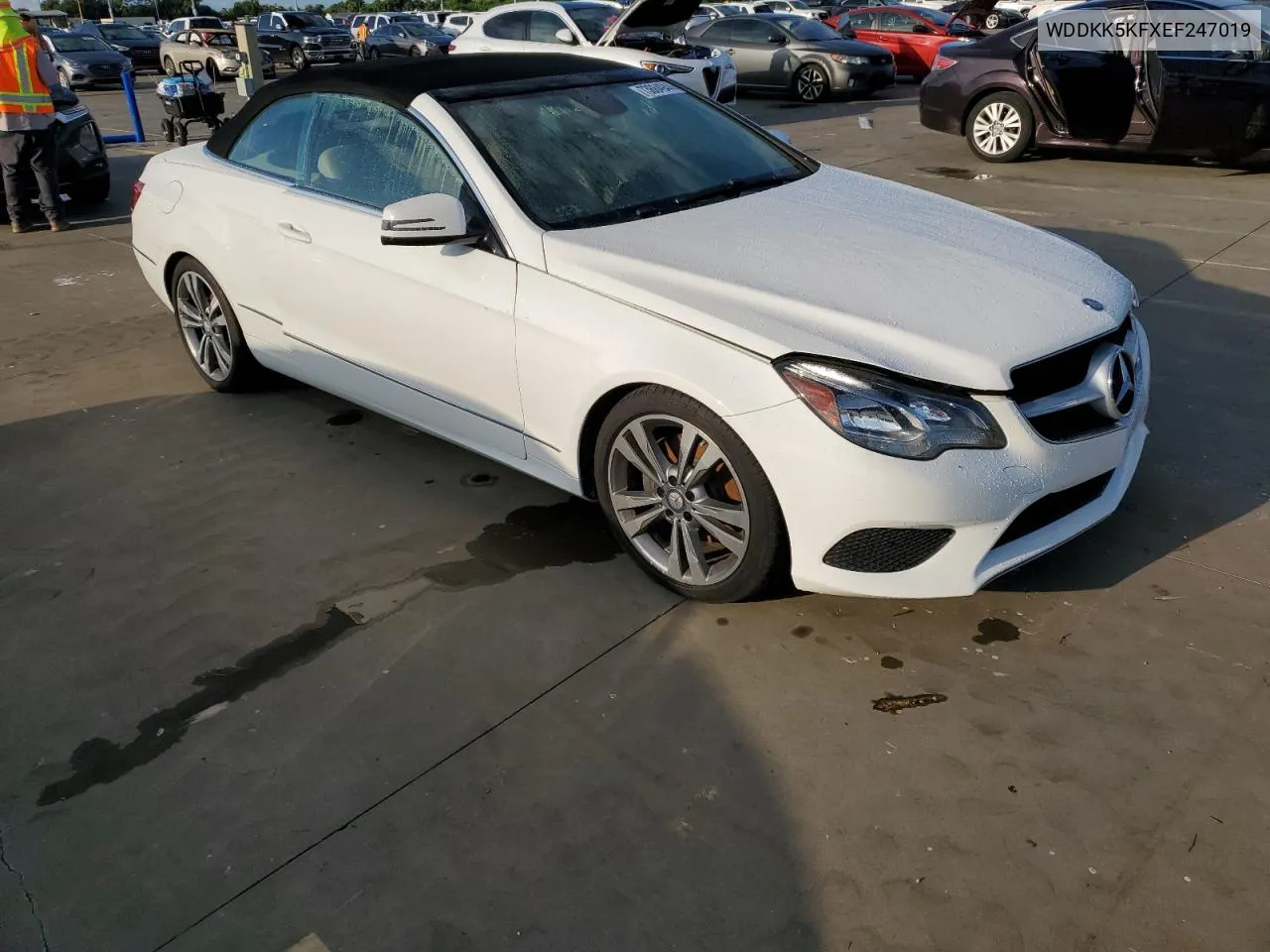 2014 Mercedes-Benz E 350 VIN: WDDKK5KFXEF247019 Lot: 73884944