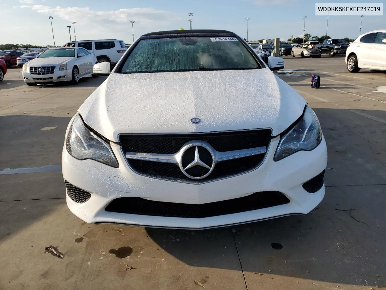 2014 Mercedes-Benz E 350 VIN: WDDKK5KFXEF247019 Lot: 73884944