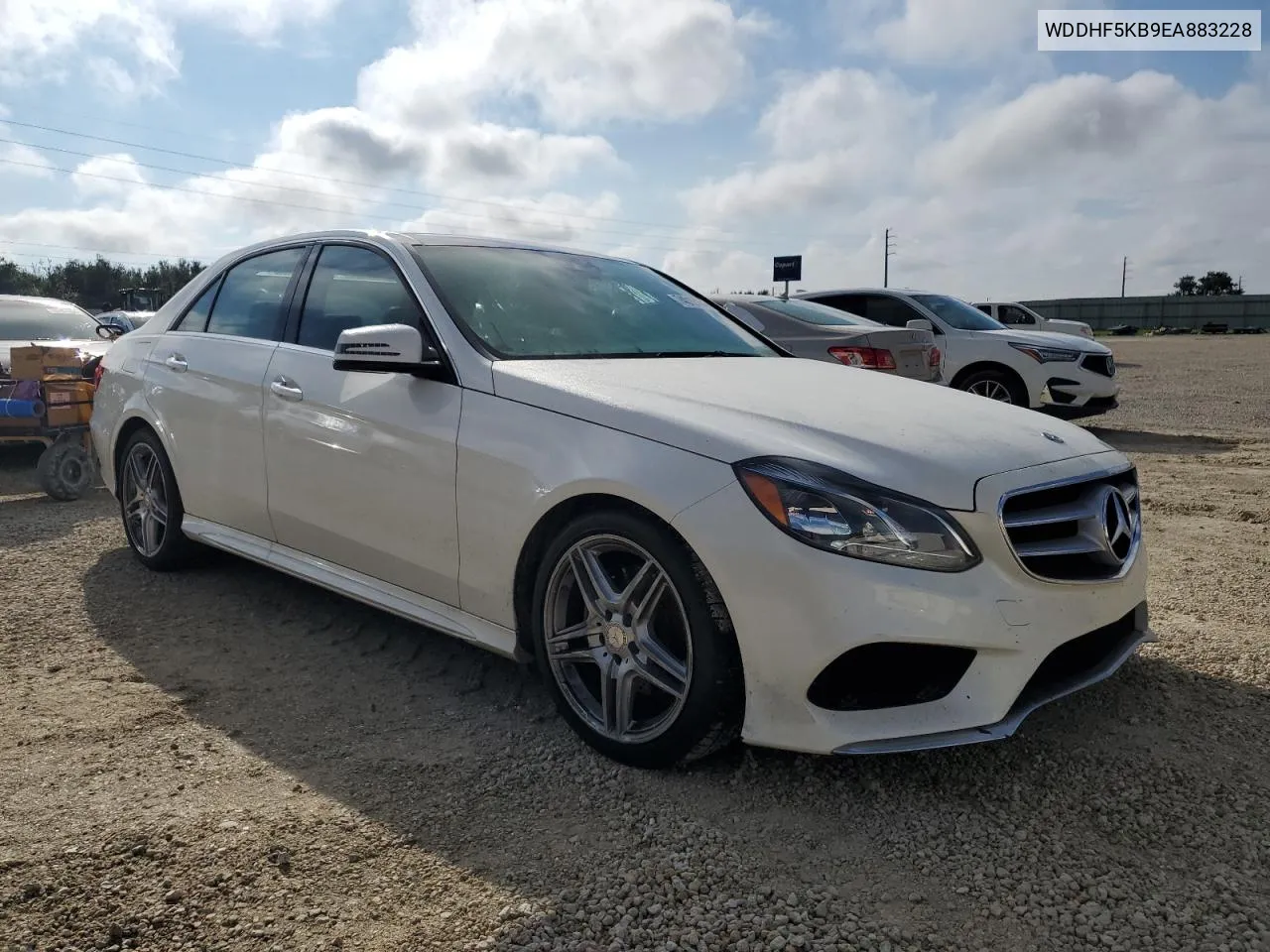 2014 Mercedes-Benz E 350 VIN: WDDHF5KB9EA883228 Lot: 74012454