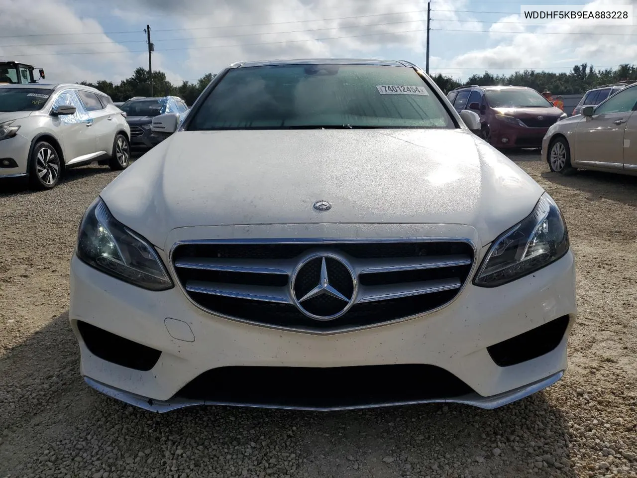 2014 Mercedes-Benz E 350 VIN: WDDHF5KB9EA883228 Lot: 74012454