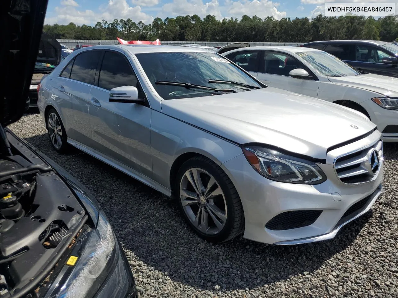 2014 Mercedes-Benz E 350 VIN: WDDHF5KB4EA846457 Lot: 74372124